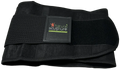 athletic waist trainer - black