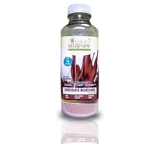 protein milkshake - chocolate